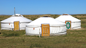 Mongoliet med Naadam